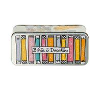 DLP - Boîte à Dosette de Sucre La Vie en Doses - Dimensions : L 17cm, H 8cm et P 7,5cm.
