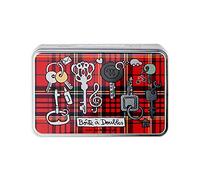 DLP - Boîte A Double des Clés Métal 19,5 x 13 x 5 cm Industrielle Minimaliste Multicolore Rectangulaire Rangement pour Clés