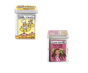 DLP - Boîte à Levure Se Sentir Léger et Boîte à Sucre Vanille Bourbon