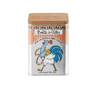 DLP Boîte à pâtes couvercle bois modèle Papa poule - Derrière la porte