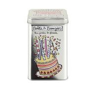 DLP, Boîte en métal - bougies anniversaire
