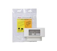 - DLP cadre 2 poste mosaic épaisseur 12.5mm