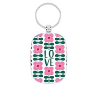 DLP, Porte-clés OPAT - Fleurs Fifties love