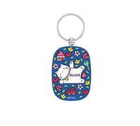 DLP Porte clés OPAT modèle Chat bonheur bleu réussite - Derrière la porte