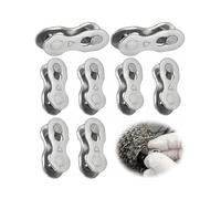 DLPRK 8 paires Chaîne de vélo réutilisable, Attache rapide magique, Maillon de chaîne vélo, Facile à démonter, pour réparation de vélo, Accessoire de vélo (attache rapide)