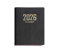 DLPRK Agenda 2026 A7, agenda hebdomadaire janvier-décembre, 2 pages par semaine (7 jours), mini calendrier carnet pour école université bureau