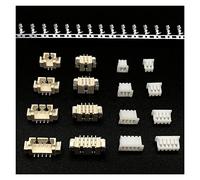 DLRSAM Connecteur Kit Pin Logement 1 Set 1.25mm Pitch Vertical SMD 2/3/4/5/6/7 / 8/9 / 10/11 / 12P 1.25-T Kit de Terminal de connecteur de Fil/boîtier de boîtier/goupille