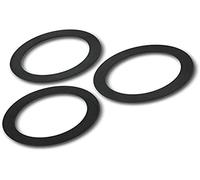 DLS Service - KW676756 - Bague d'étanchéité - Noir - Pack de 3