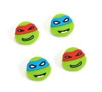 DLseego Capuchons de Poignée de Pouce pour Switch,Doux et Adorable Capuchons pour Joystick Cover pour Switch/Switch Lite/Switch OLED,Silicone Capuchons pour Boutons Analogiques-Rouge+Bleu