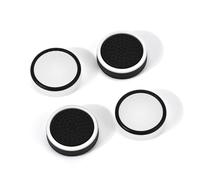 DLseego Capuchons de pouce pour PlayStation Portal en silicone souple anti-traces de doigts, antidérapant compatible avec lecteur à distance PlayStation Portal - Noir et blanc