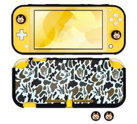 DLseego Étui de Protection pour Switch Lite,Étui Silicone Souple avec Capuchons de Préhension du Pouce,Mince Coque de Protection Anti-Rayures et Anti-Chocs-Monstre Camo