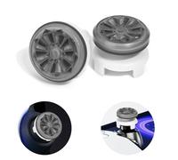 DLseego Thumbsticks Cap pour PlayStation Portal Remote Player,2 Silicone Mid/High-Rise ThumbStick Ensemble pour PlayStation Portal, Anti-Slip Accessoire PS Portal,Noir