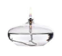 DLSixYi Lampes à huile ovales faites à la main pour une utilisation en intérieur, lanterne en verre rechargeable, lampe à kérosène pour la nouvelle maison, cadeaux de bougie pour les femmes, bougies d