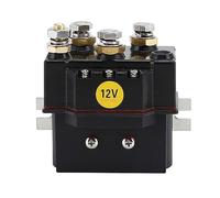 DLTBYWAQZ Contacteur CC 400A 2PDT, Tension de Bobine 12V 24V 36V 48V 60V, treuil électrique for contrôler la Rotation Avant et arrière du Moteur(12v)