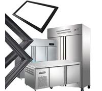 DLUCCA Magnetique Joint en Caoutchouc pour Porte de congélateur réfrigérateur Personnalisé Grande Taille, Joint de Porte magnétique Universel Joint d'étanchéité en Caoutchouc Kit