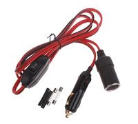 DLUKENY 30/100/500/300 cm 12 V 24 V Prise mâle vers prise femelle Accessoires de véhicule Chargeur Ventilateur Cordon d'alimentation Adaptateur d'alimentation