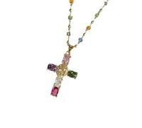 DLUKENY Collier avec pendentif tendance et chaîne réglable - Bijou élégant - Texture de perles - Pour femme à la recherche d'individualité