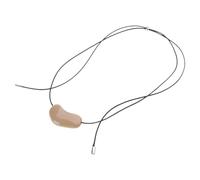 DLUKENY Collier élégant en forme de cœur en résine robuste - Accessoire de bijoux tendance portable pour femme, Résine