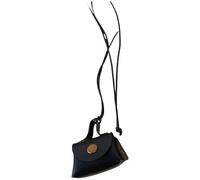 DLUKENY Collier moderne en cuir avec porte-monnaie, sac à main, sac à dos, chaîne de cou à suspendre pour femmes et filles, cortex