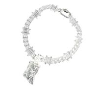 DLUKENY Collier tendance en acrylique avec trombones ovales vintage pour un usage quotidien