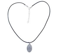 DLUKENY Élégant collier avec pendentif carte de tarot en acier inoxydable robuste pour un usage quotidien et des occasions spéciales, Métal