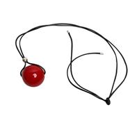 DLUKENY Élégant collier avec pendentif rond géométrique confortable avec chaîne réglable pour les amateurs de mode, Alliage, corde en cuir