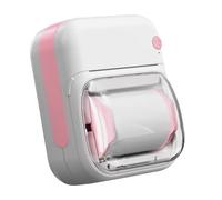 DLUKENY Imprimante thermique miniature rechargeable, pas besoin d'encre avec impression haute résolution pour photos, étiquettes et notes d'étude, comprend un rouleau de papier imprimante photo