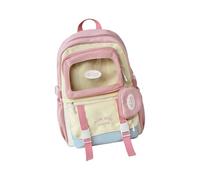 DLUKENY Itabag Sac à dos transparent avec inserts pour école, concert, anime, cartable, Tel que montré, S