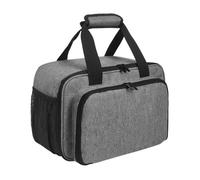 DLUKENY Mallette de rangement pour peinture acrylique pouvant contenir jusqu'à 50 bouteilles d'aquarelle, organiseurs de fournitures artistiques en acrylique