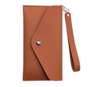 DLUKENY Organisateurs de téléphone, sac à main, simple pour accueillir des articles essentiels, idéal pour la vie urbaine, aventure, pochette pour téléphone, marron
