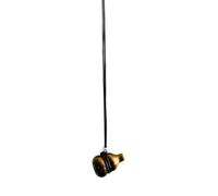 DLUKENY Pendentif tendance en forme de gourde avec chaîne de pull en pierre naturelle - Ornement élégant pour les tenues tendance, Acrylique