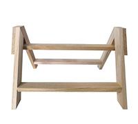 DLUKENY Perchoir en bois pour poules, grands oiseaux, perroquets, trépied fait à la main