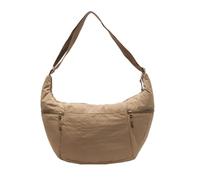 DLUKENY Sac à bandoulière élégant en nylon pour femme, design spacieux, sac à bandoulière pour étudiant, adapté pour le travail, l'école et les loisirs, kaki