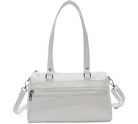 DLUKENY Sac à main élégant en cuir pour femme, sac à bandoulière décontracté pour bureau, école et voyages, blanc