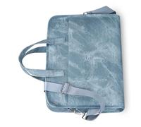 DLUKENY Sac d'ordinateur de 14 pouces matériaux multiples compartiments bretelles réglables sangles de bagage voyage convivial sac pour ordinateur portable avec bagages, a