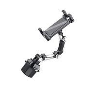 DLUKENY Support de tablette réglable pliable pour téléphone de voiture avec support de tasse pour téléphone tablette organisation du véhicule Support de voiture réglable