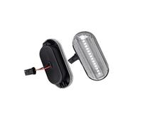 DLUMFPF Clignotant Latéral Rétroviseur Lot De 2 Clignotants Latéraux Dynamiques À LED Pour Skoda Pour Octavia 1U (1996 1997 1998 1999 2000 2001 2002-2010)(Dynamic Clear B)