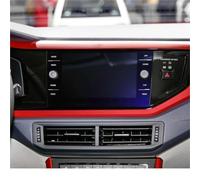 DLUMFPF Pour VW pour Polo 6 Discover Media 8 pouces | Film de verre trempé de l'écran 9H de navigation de GPS de voiture 2018 2019 Navigation Protection D'écran