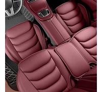 DLUNCPA Voiture Cuir PU Coussin de Siège pour Lexus UX 250h Hybrid 2019 2020 2021 2022 2023 2024 2025, Avant Arrière Coussins Ensembles, Toutes Saisons, Accessoire Voiture,Red