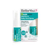 DLux 4000 Daily Vitamin D Oral Spray, Natural Peppermint - 15 ml.