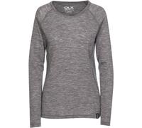 DLX Femmes Funktionsunterwäsche Libra - Female Dlx Merino Base Layer Top Dark Grey Marl XXL