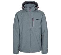 DLX Ferguson II Veste imperméable avec Capuche Amovible Homme, Gris foncé, XS