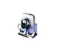 DLX+ LED Multi Function Charger Tower PS5 - White