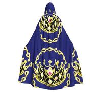 DLXW cape homme femme cape halloween cape reine robe costume renaissance médiévale costume fantaisie diadème