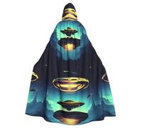 DLXW cape homme femme cape halloween cape reine robe costume renaissance médiévale costume vaisseau spatial descend