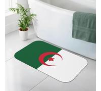 Dlxw Le tapis de bain en pierre de diatomite a une super absorption d'eau. Le tapis de douche Stone est antidérapant et sèche rapidement. C'est un tapis de sol de salle de bain (50 x 80 cm).