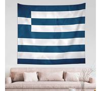 DLXW Tapisserie drapeau grec : créez une décoration de chambre de rêve et rendez votre espace romantique et créatif de taille unique