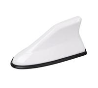 DLXZWF88 Voiture Antenne Requin pour Peugeot 108 Top! 2018 2019 2020 2021 2022 2023 2024, Antenne Toit Réception Booster Imperméable Modification Décoration de Accessoire,White