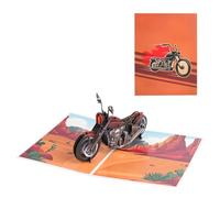 DLYMXGC Carte de vœux pop-up en métal avec note vierge et enveloppe, cadeau idéal pour la fête des pères, amour, anniversaire, anniversaire de mariage, moment spécial, vacances, remerciement