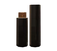 DLYZAYE Support à chaussures octogonal rond pivotant à 360°, armoire tour Lazy Susan, support rotatif en métal autoportant, stockage vertical de petits espaces, entrée simple et moderne, 35